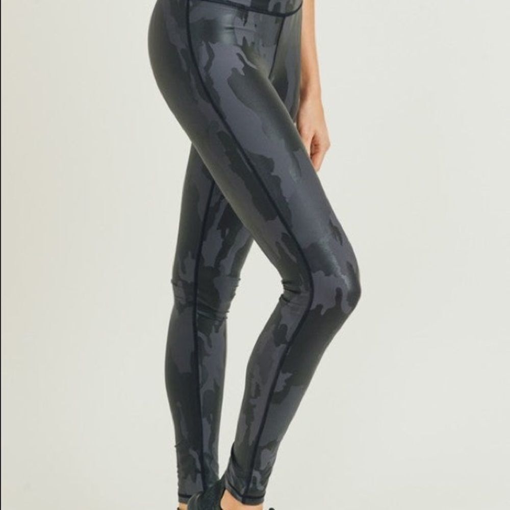 Camo Print Leggings 